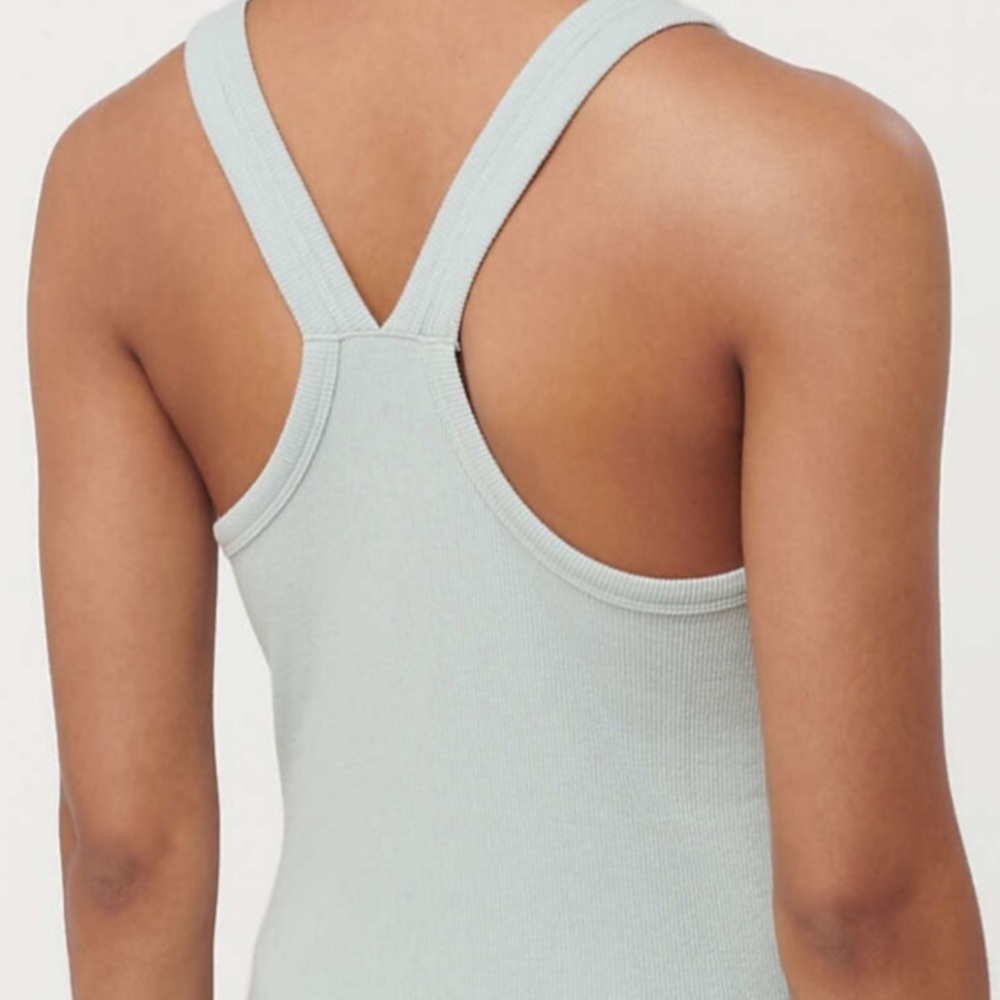 Loft Outfit Making Racerback Tank Top White M - Picture 3 of 6